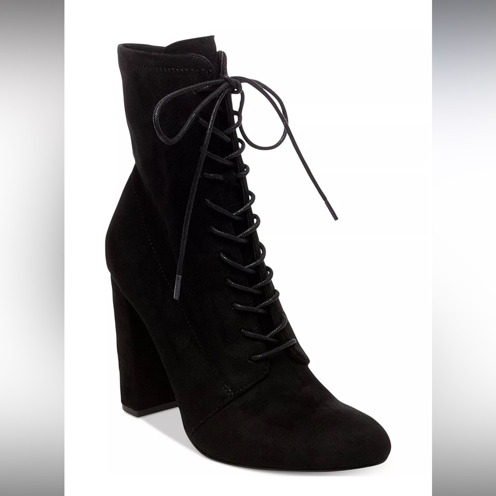 Women's Elley Lace-Up Block-Heel Booties